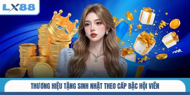 Thương hiệu tặng sinh nhật theo cấp bậc hội viên