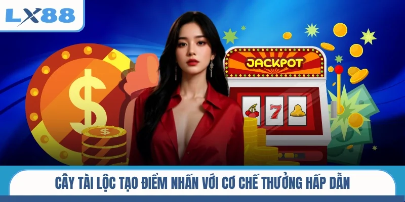 Cây Tài Lộc tạo điểm nhấn với cơ chế thưởng hấp dẫn